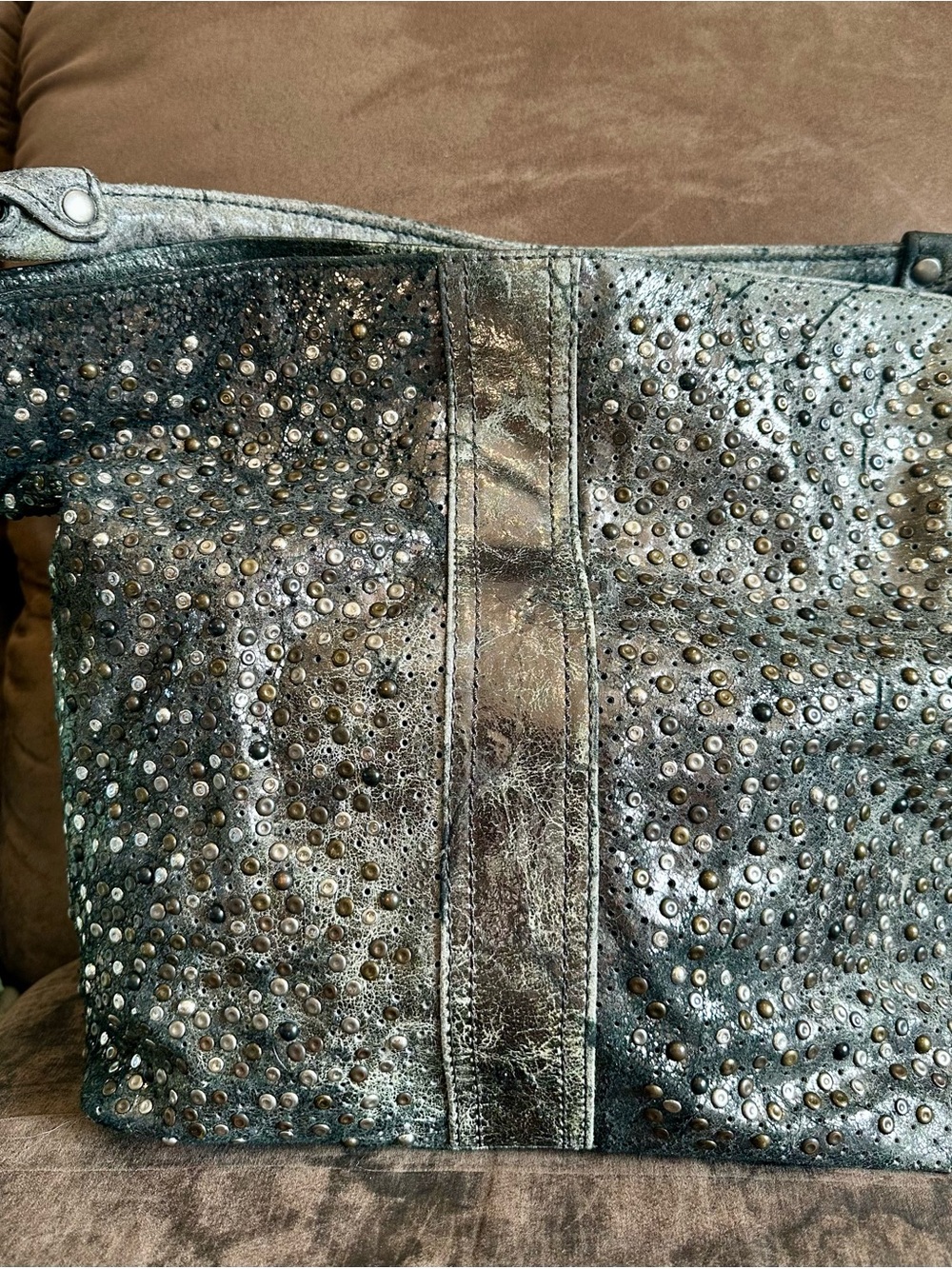 Frye Studded Leather Hobo Bag - Picture 3 of 14